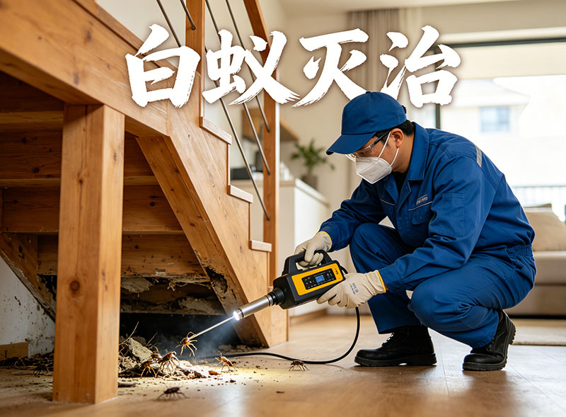 崇川区白蚁灭治服务｜专业消杀，筑牢建筑安全防线